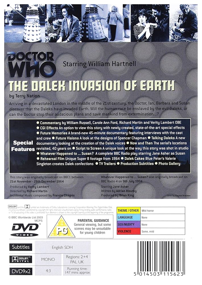 その他 Doctor Who: Dalek Invasion of Earth - Eps 10 [DVD] その他 Doctor Who: Dalek Invasion of Earth - Eps 10 [DVD